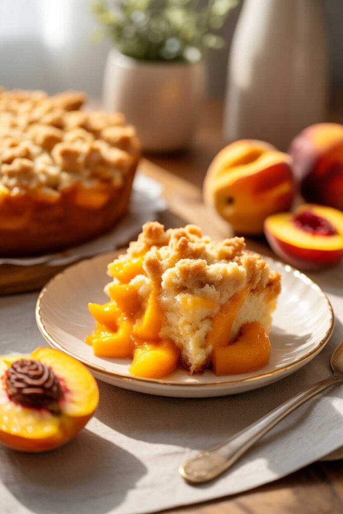 Easy & Delicious Peach Dump Cake with Canned Peaches Ideas 4 The Emotional Magic of Peaches in Desserts