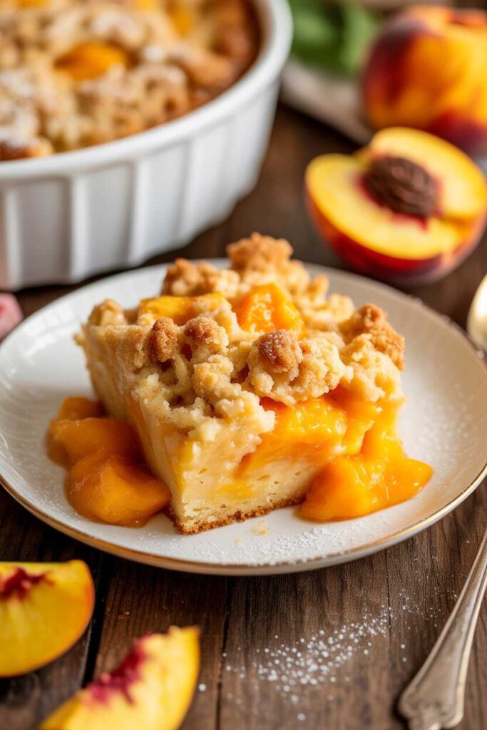 Easy & Delicious Peach Dump Cake with Canned Peaches Ideas 2 What Is Peach Dump Cake with Canned Peaches?