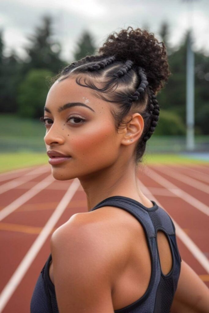 Game Day Hairstyles Cute, Secure Styles That Last All Game Long 2 Why game day hairstyles must balance style and durability