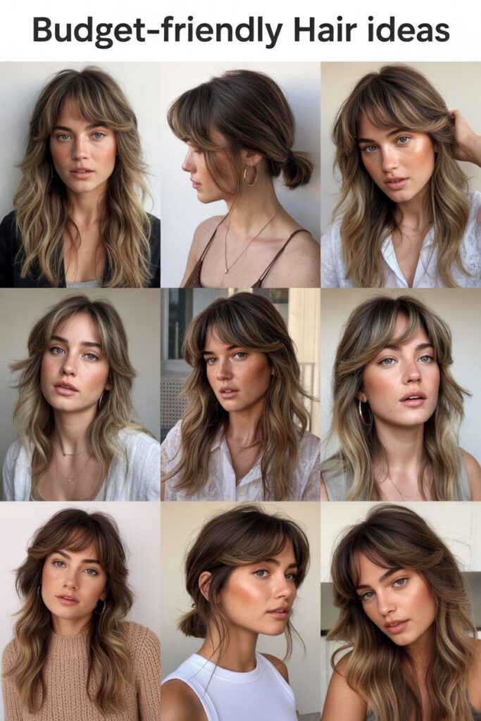 Long Hairstyles with Bangs Modern Styles That Transform Your Look 7 Budget-Friendly Ideas