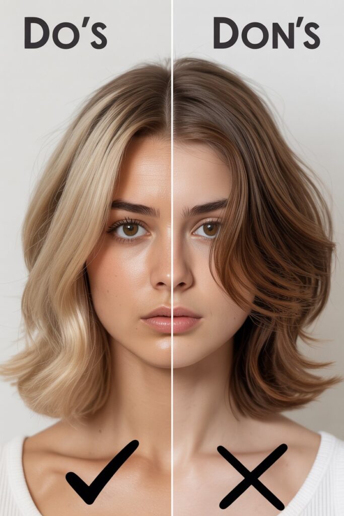 Shoulder Length Hairstyles for Fine Hair The Complete Style & Volume Guide 6 Do’s and Don’ts