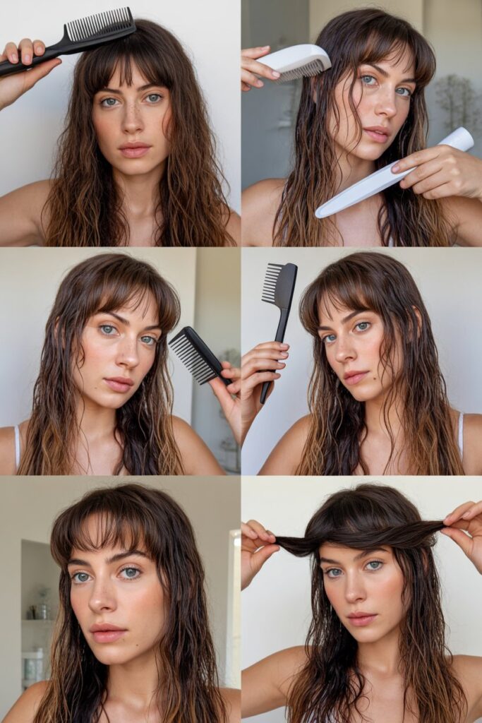 Long Hairstyles with Bangs Modern Styles That Transform Your Look 8 How to Maintain & Care for Long Hairstyles with Bangs