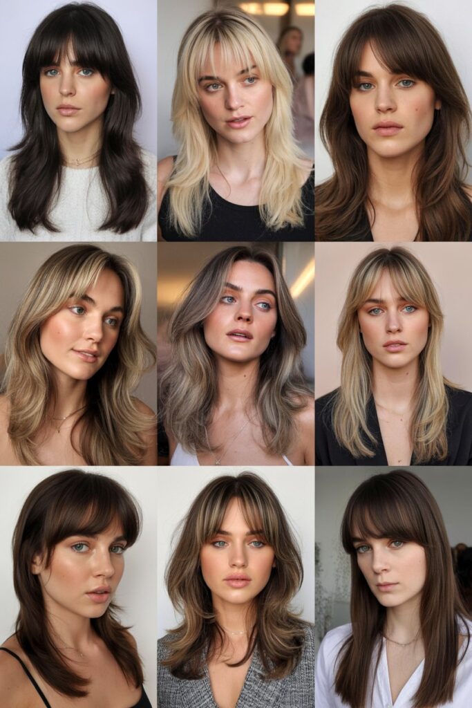 Long Hairstyles with Bangs Modern Styles That Transform Your Look 2 Latest Trends in Long Hairstyles with Bangs