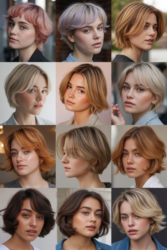 Short Hairstyles for College Girls Trendy & Easy Styles 3 Seasonal Colors & Combinations