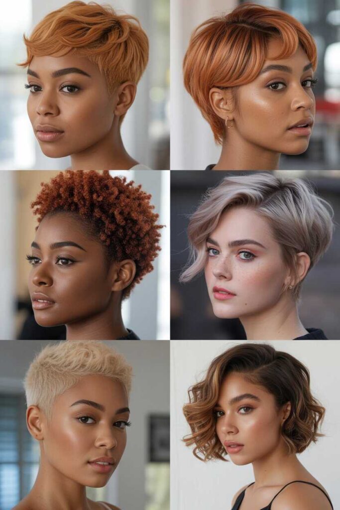 Short Hairstyles for Black Women Trendy Style Ideas 3 Seasonal Colors & Combinations
