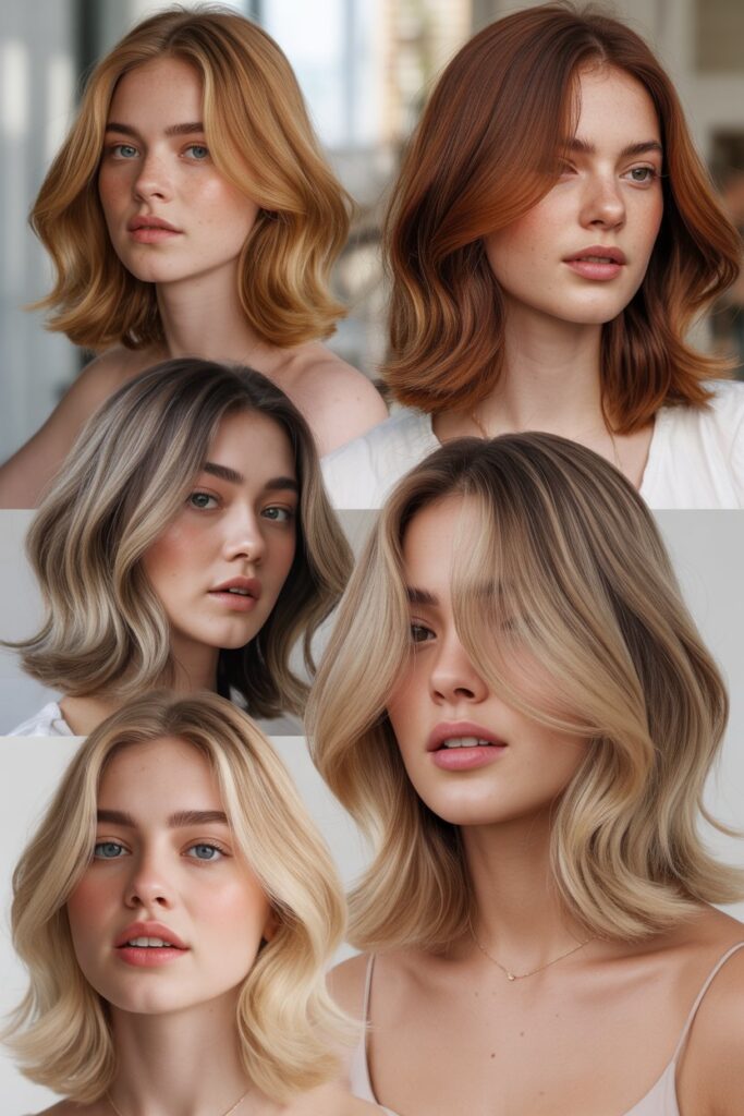Shoulder Length Hairstyles for Fine Hair The Complete Style & Volume Guide 4 Seasonal Colors & Combinations