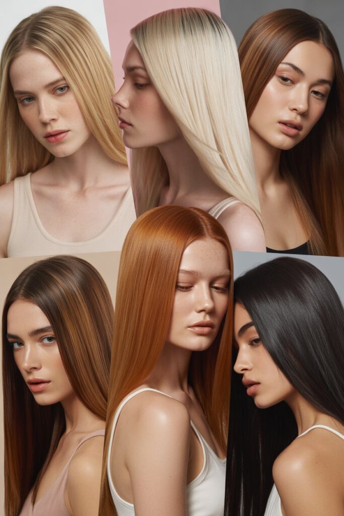 Long Hairstyles for Straight Hair Trendy & Stylish Ideas 3 Seasonal Colors & Combinations