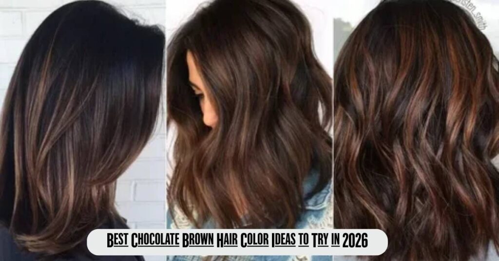 Chocolate Brown Hair: 35 Stunning Color Ideas, Shades & Styling Guide (2026) 2 Best Chocolate Brown Hair Color Ideas to Try in 2026