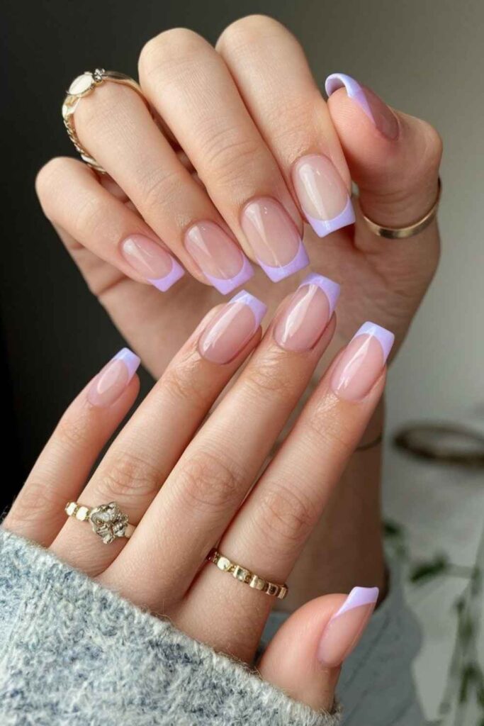 45 French Tip Nail Designs That Are Chic, Trendy, and Easy to Copy 4 Color French Tip Nails That Instantly Stand Out