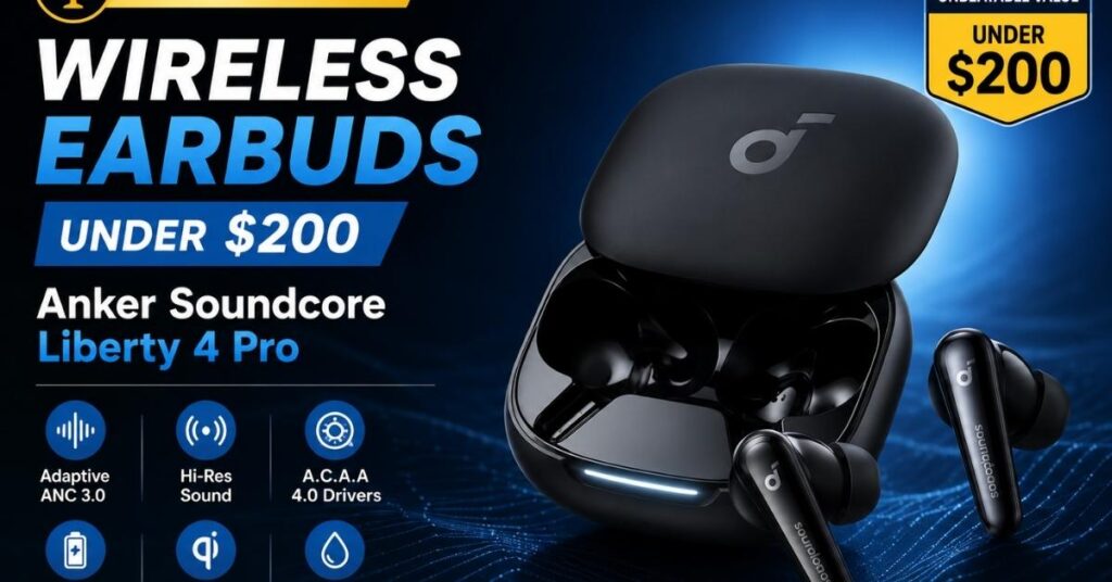 The Best Wireless Earbuds Under $200 3 Best Overall Wireless Earbuds Under $200 Anker Soundcore Liberty 4 Pro