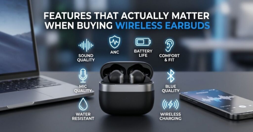 Best Wireless Earbuds Under 200 Dollars 2024 Premium Sound Without Premium PricingĀ 3 Features That Actually Matter When Buying Wireless Earbuds