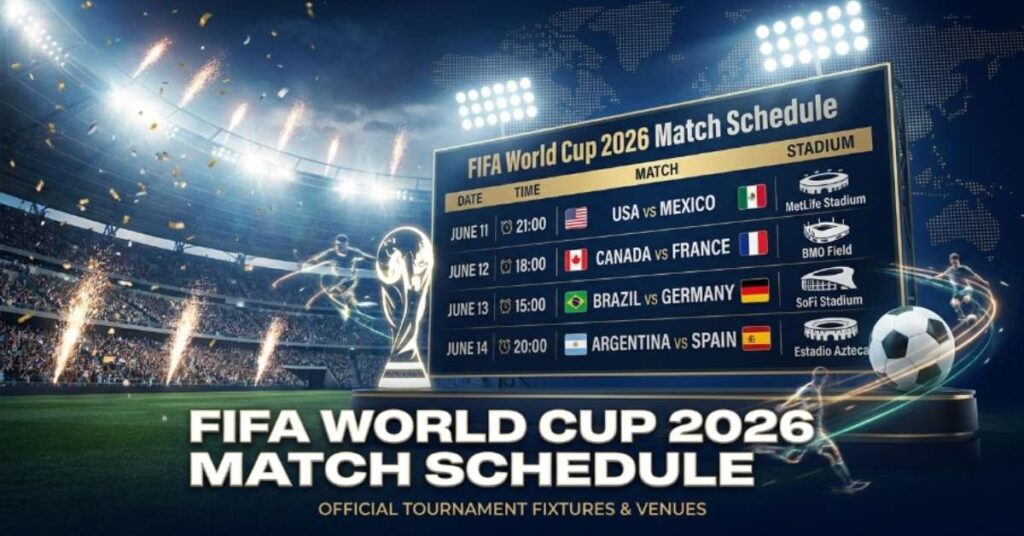 FIFA World Cup Brackets 2026: Complete Tournament Bracket, Schedule & Predictions 2 FIFA World Cup 2026 Match Schedule