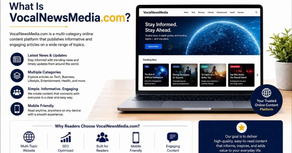 30 VocalNewsMedia Com: A Complete Guide to the Popular Online Content Platform 2 What Is VocalNewsMedia Com?