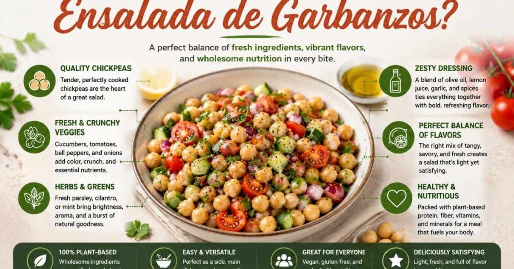 Best Ensalada de Garbanzos Near Me Where to Find Authentic Chickpea Salad in the USA 2 What Makes a Great Ensalada de Garbanzos?